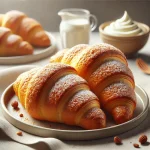 Tonkababos croissant tálalva