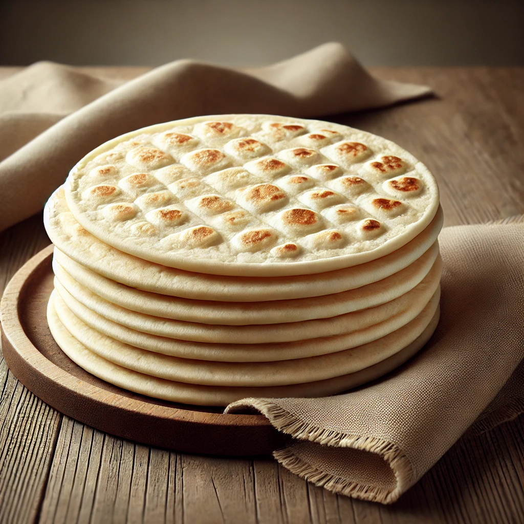 Puha és könnyű házi tortilla bucik szendvicsekhez vagy taco alapként