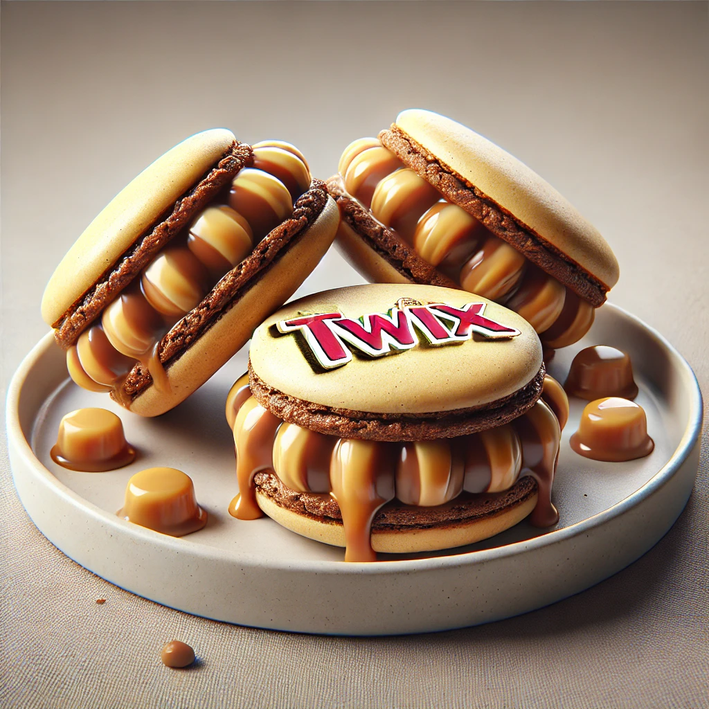 Finom Twix macaron