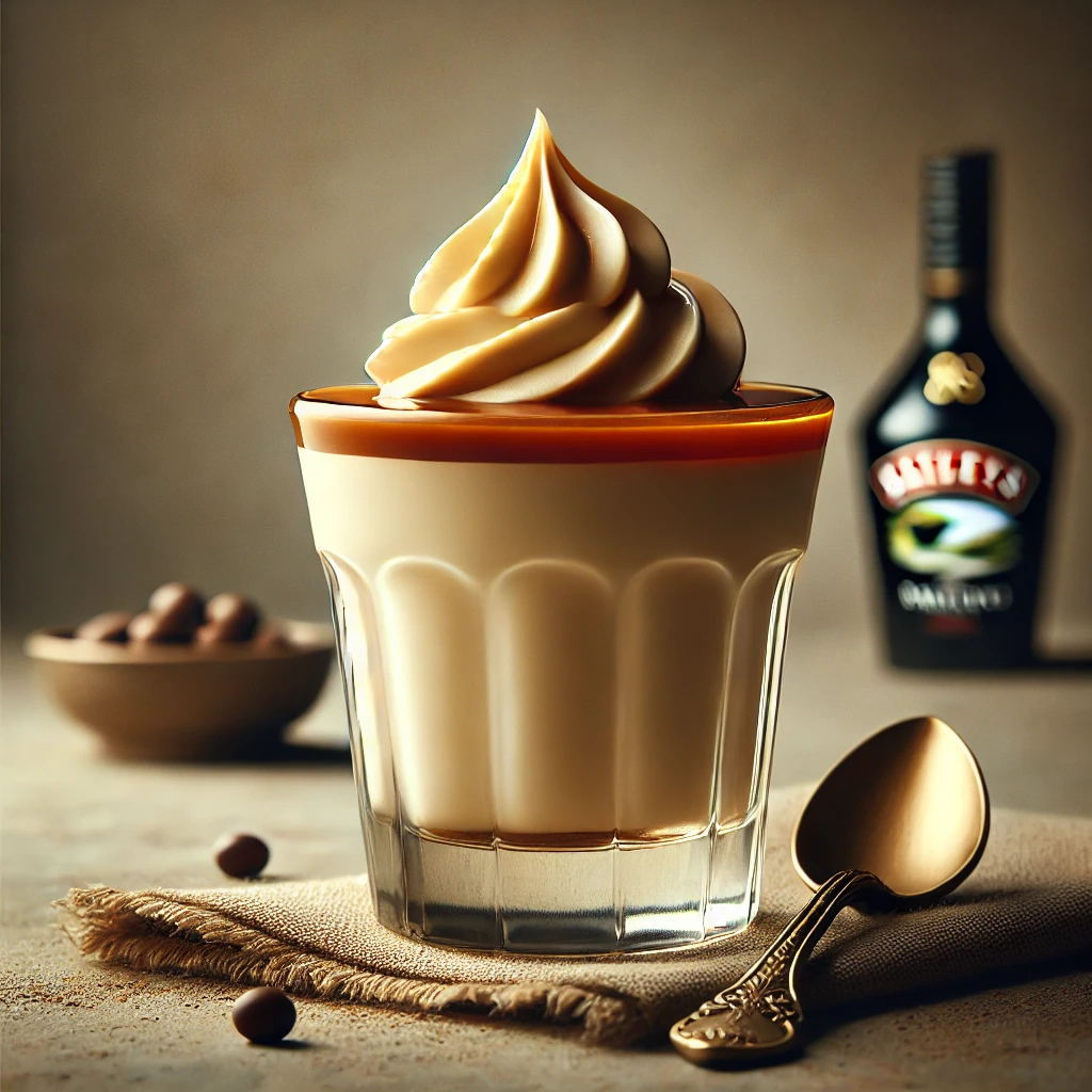 Gazdag baileys likőrös desszert