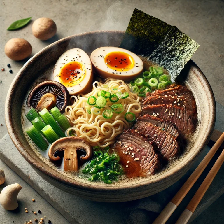 Beef ramen marhahússal tálalva