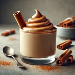Chai lattés parfé tálalva