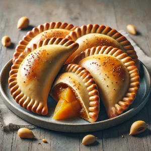 Friss, házi empanada membrillóval