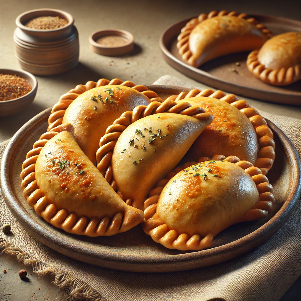 Friss, házi csirkés empanada