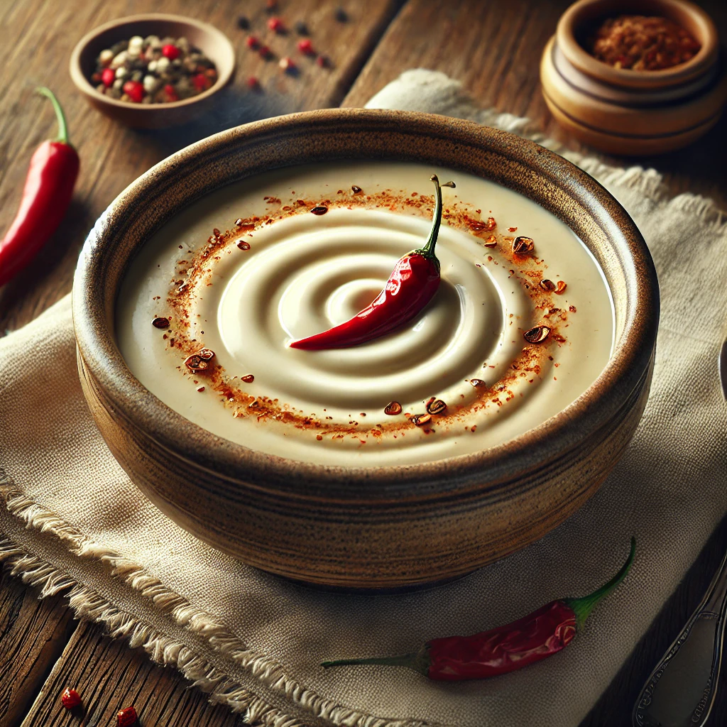 Krémes csicsókaleves csípős chili ízesítéssel