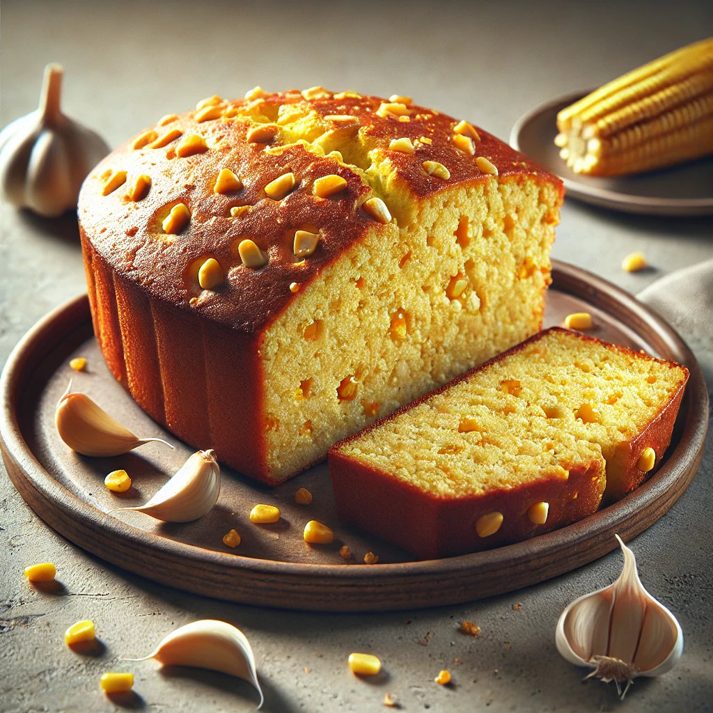 Cornbread, egyszerű és ínycsiklandó fokhagymával készítve