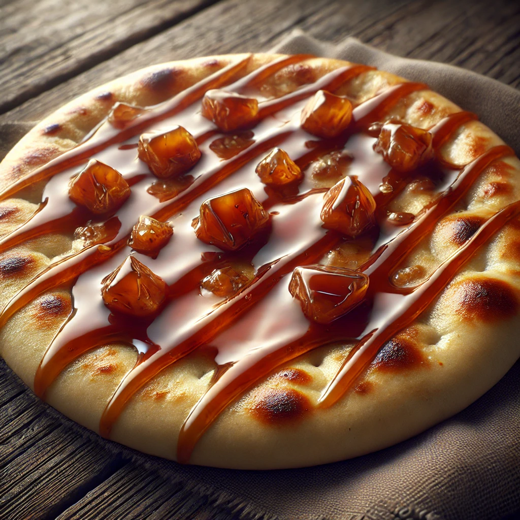 Édes tejkaramellás naan, tökéletes desszertként
