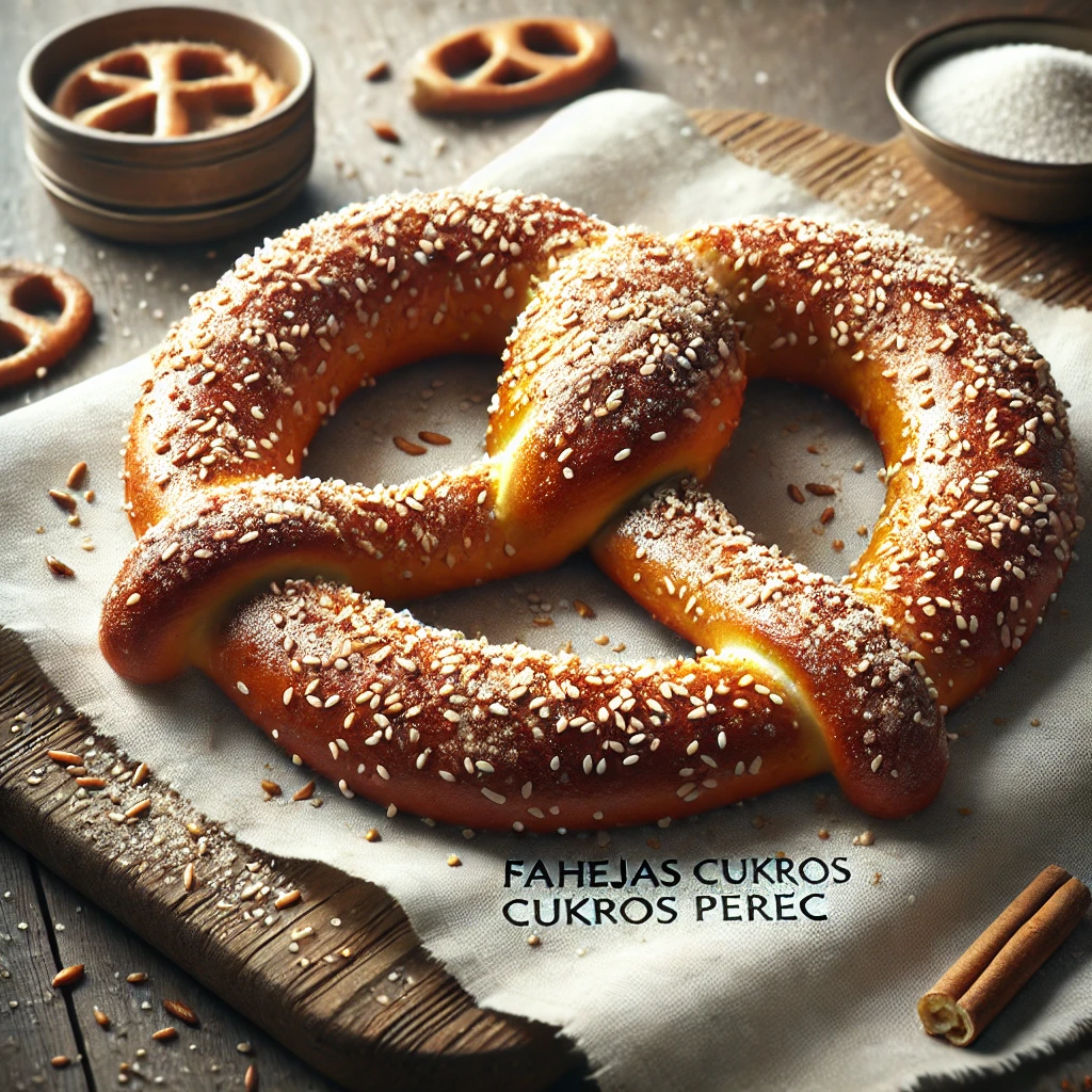 Finom fahéjas cukros perecek szezámmaggal