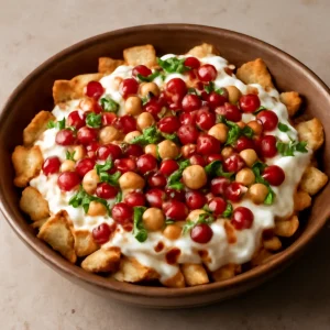 Friss és ínycsiklandó Fatteh gránátalmával