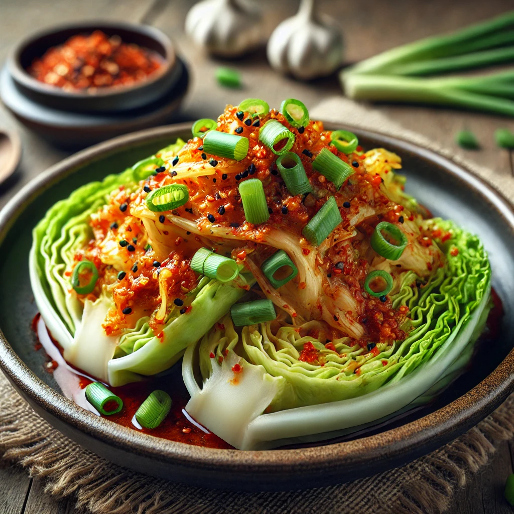 Friss koreai geotjeori kimchi
