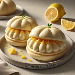 Gyömbéres-citromos bao bun tálalva