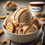 Häagen-Dazs Caramel Biscuit & Cream fagylalt karamellöntettel és kekszdarabokkal