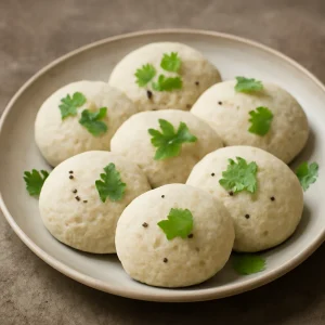 Friss, gőzölt indiai idli rava