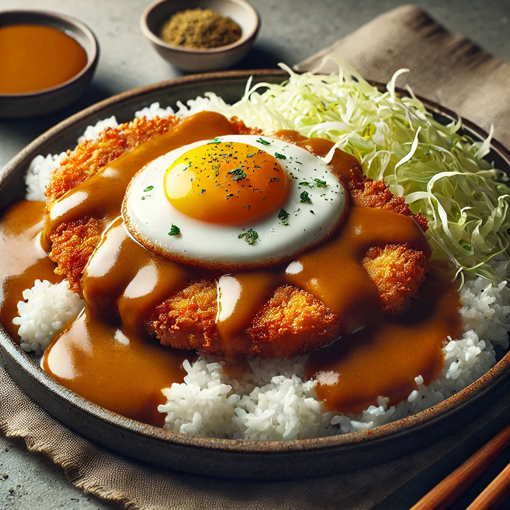Ropogós sertésborda katsudon szósszal