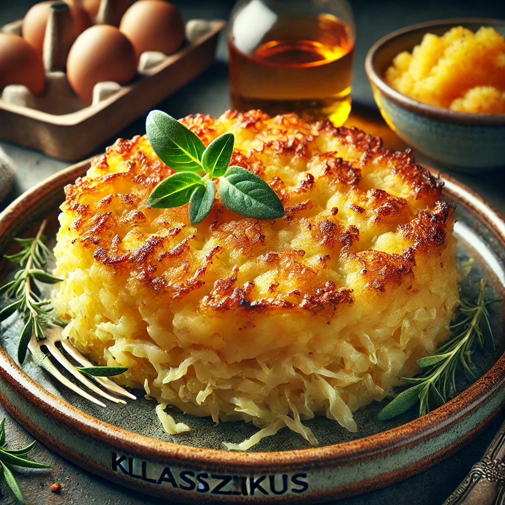 Bubble and squeak, főtt burgonyával és káposztával