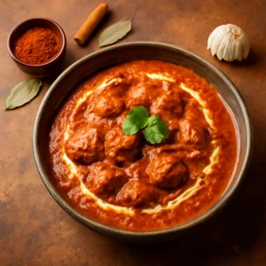Ínycsiklandó és fűszeres vindaloo étel