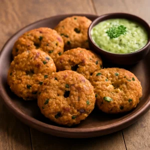 Fűszeres Masala Vada, tökéletes reggelire