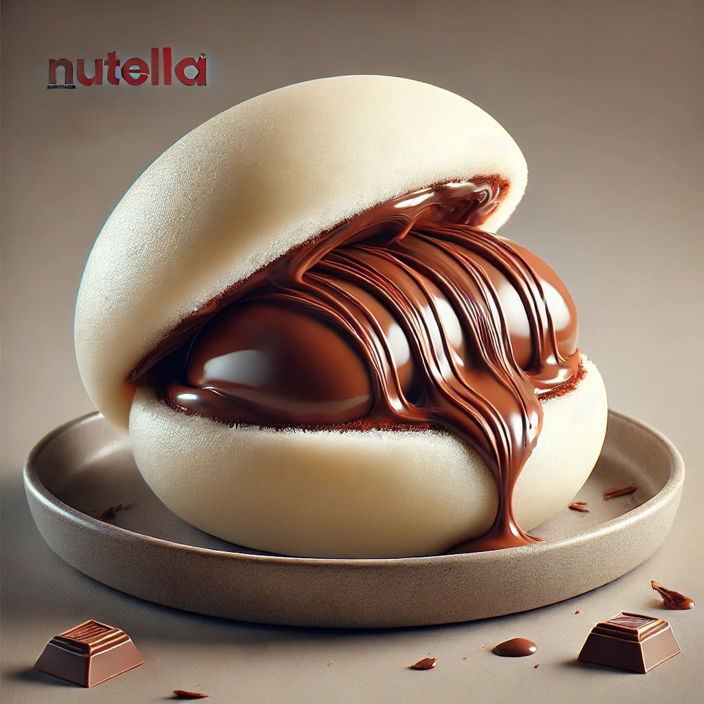 Gőzölt bao bun puha tésztával és Nutella töltelékkel – gyors és édes desszert