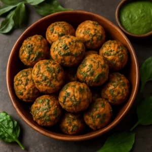 Friss Palak Bhaji, tökéletes reggelire vagy étkezéshez