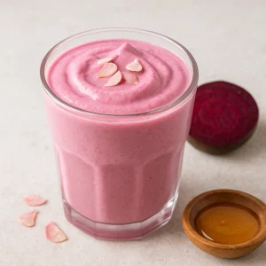 Élőflórás joghurt céklával és mézzel