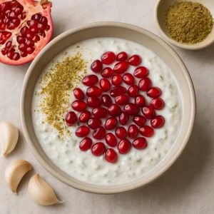 Fűszeres és frissítő joghurt különleges tálalással