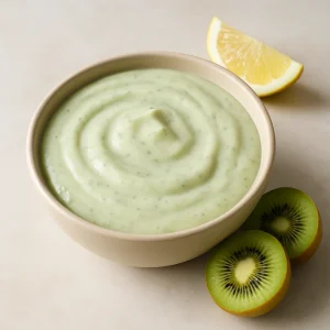 Frissítő joghurt kivi- és citromízesítéssel