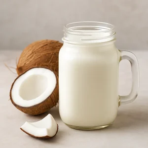 Krémes, élőflórás vegán kókuszkefir ital
