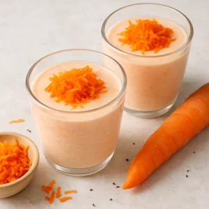 Élőflórás natúr joghurt frissen reszelt sárgarépával