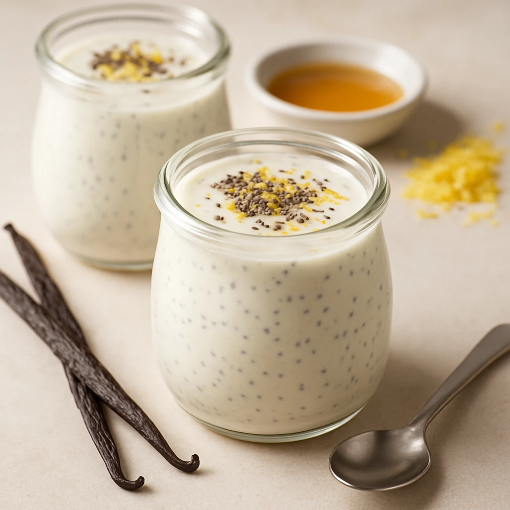 Élőflórás joghurt természetes vaníliával