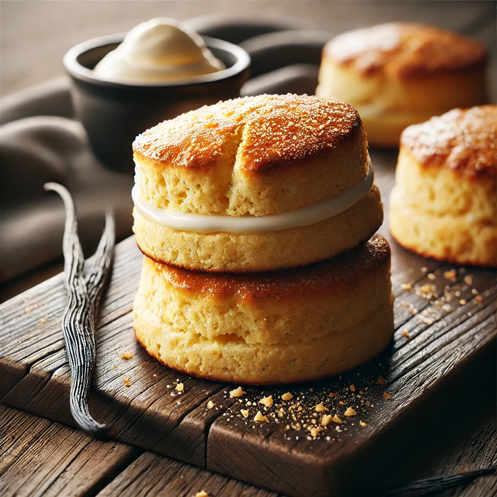 Sós scone vaníliával, reggelihez vagy uzsonnához