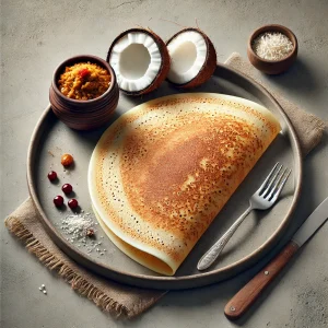 Finom set dosa, ínycsiklandó tálalásban