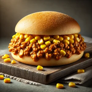 Amerikai klasszikus Sloppy Joe kukoricával