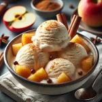 Spiced Apple Ice Cream tálalva