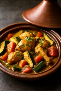 Ínycsiklandó marokkói tagine csirkehússal