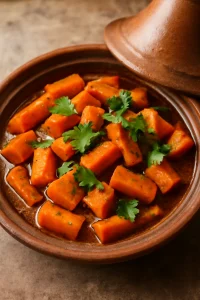 Ínycsiklandó marokkói tagine sárgarépával