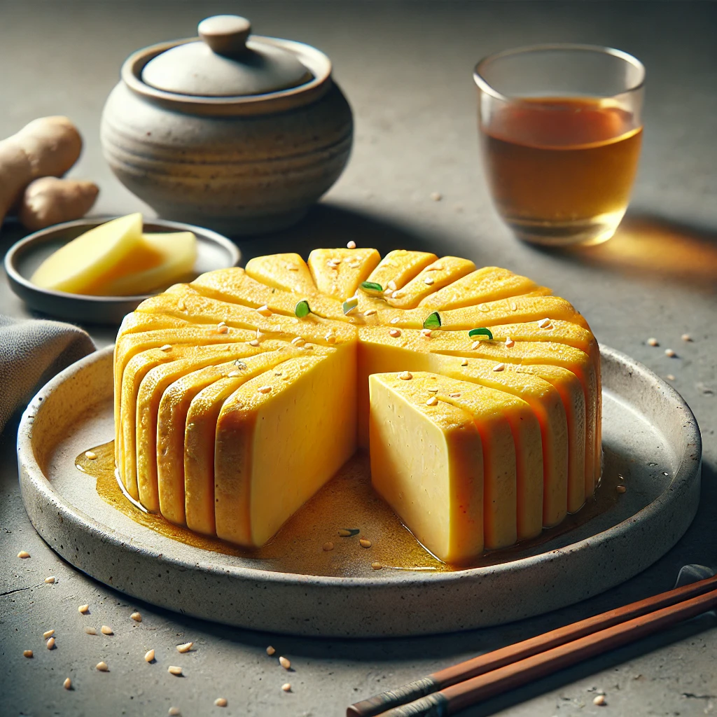 Japán omlett gyömbérrel, ínycsiklandó és gazdag