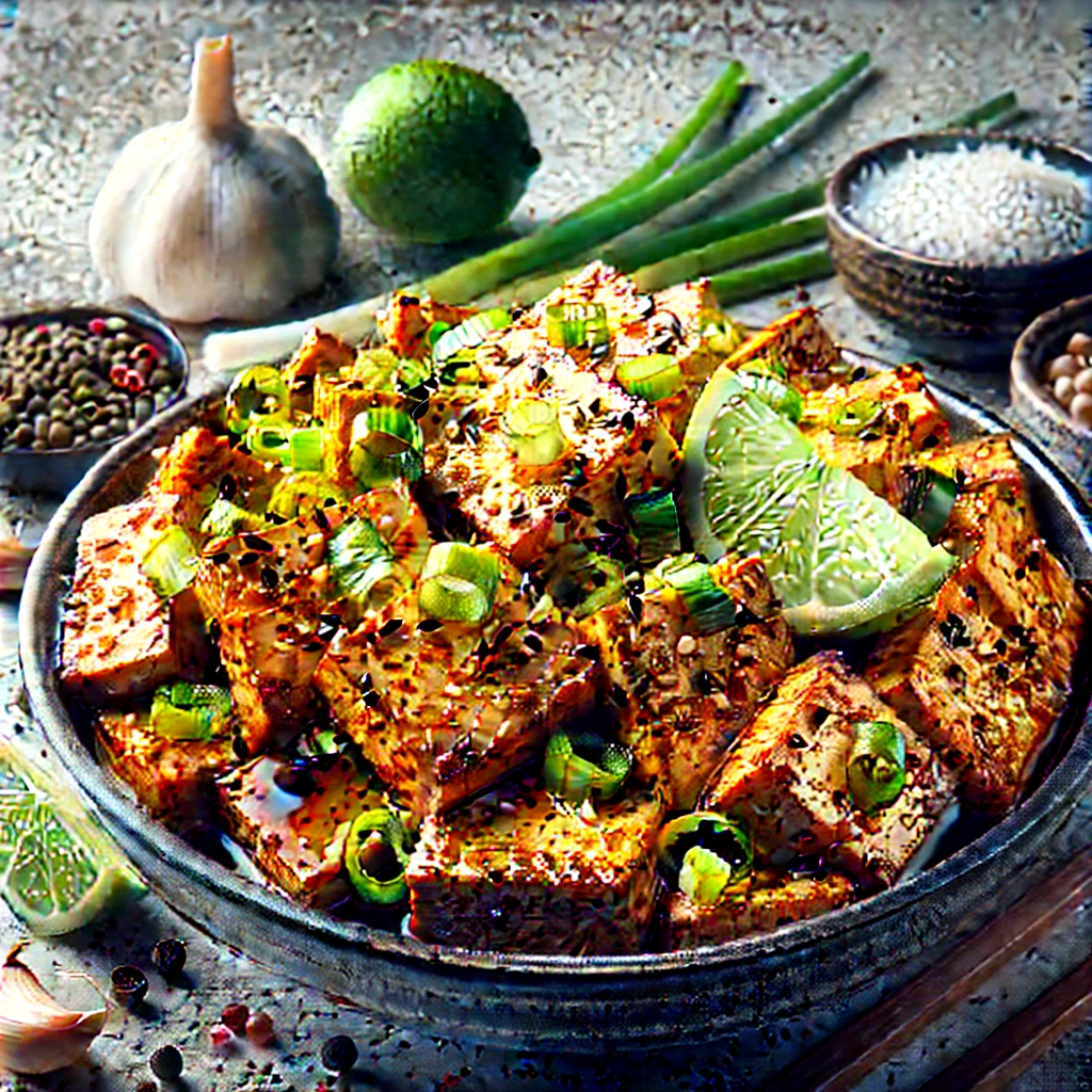 Tofu Bulgogi koreai tofuval