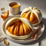 Tökös-fahéjas bao bun tálalva
