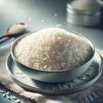 Frissen főtt basmati rizs, könnyed és különálló szemekkel