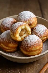 Finom Æbleskiver mandulás töltelékkel