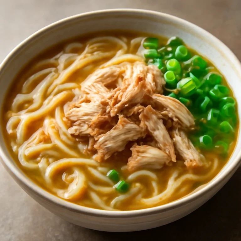 Andong kalguksu leves tálalva csirkehússal
