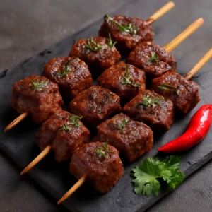 Fűszeres, grillezett marhahús gluténmentesen