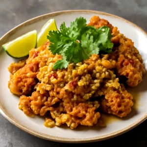 Indonéz Ayam Geprek Fokhagymás Szósszal