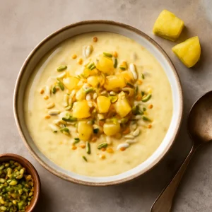 Indiai Basundi Ananásszal