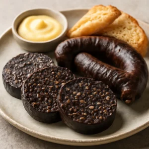 Házi készítésű Drisheen, gazdag húsos töltelékkel
