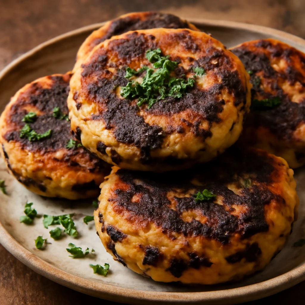 Fűszeres és ínycsiklandó black pudding lepény