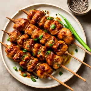 Finom japán yakitori csirke farok