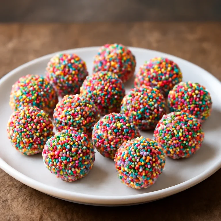 Brigadeiro cukorral golyók színes cukorgolyóban, tálalva