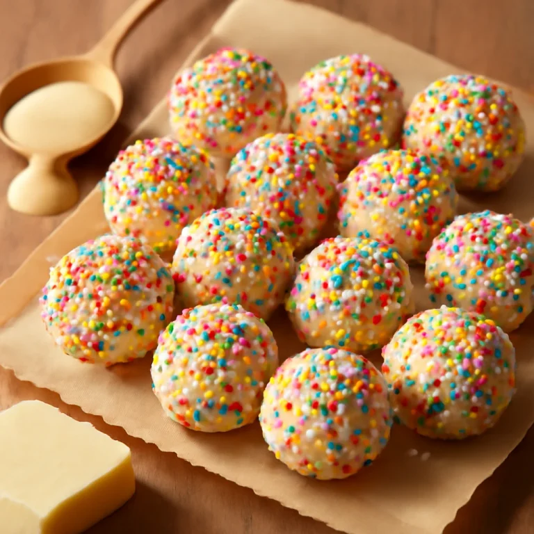 Brigadeiro fehércsokival golyók színes cukorgolyóban, tálalva