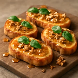 Friss és ínycsiklandó bruschetta